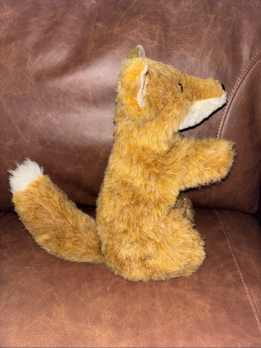 Fox 13” Puppet Plush Vintage Full Body Realistic